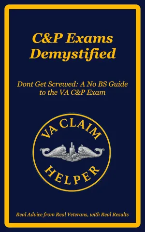C&P Exams Demystified - VA Claims Field Manual book cover