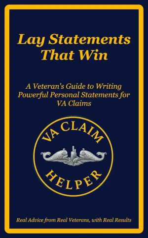 Lay Statements That Win - VA Claims Field Manual book cover